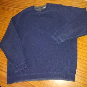 Tommy Bahama crewneck sweater men's medium blue